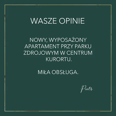 Lägenhet Sudety Park Zdrojowy *