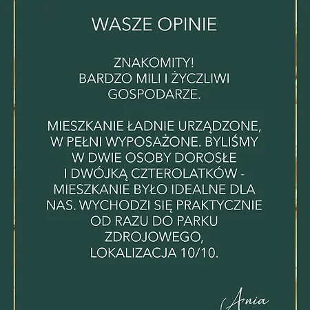 Sudety Park Zdrojowy Apartment