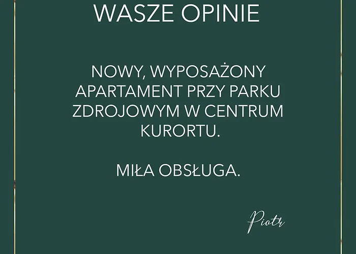 アパート Sudety Park Zdrojowy *