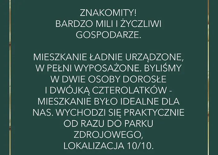 Sudety Park Zdrojowy 아파트